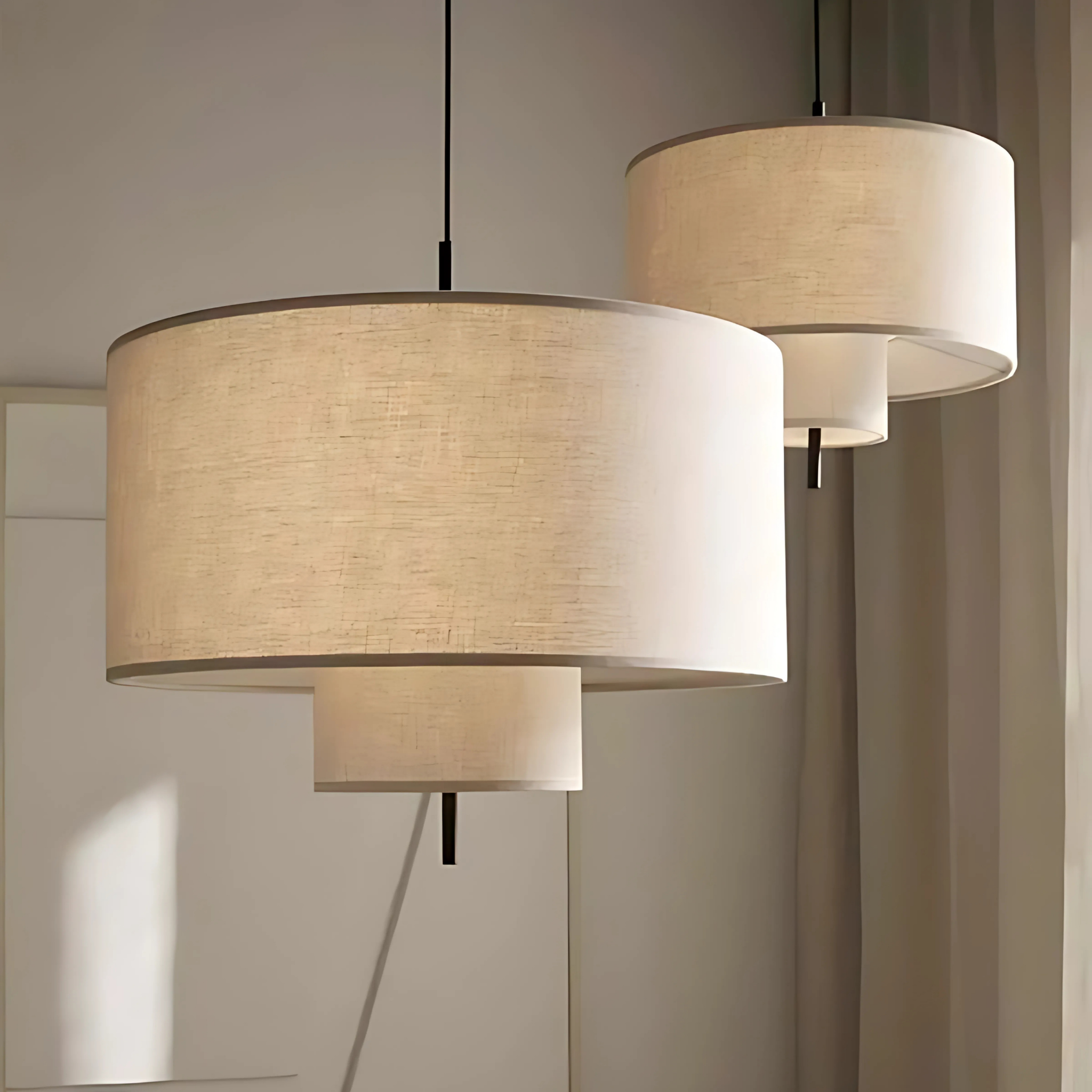 Taklampa Tambour