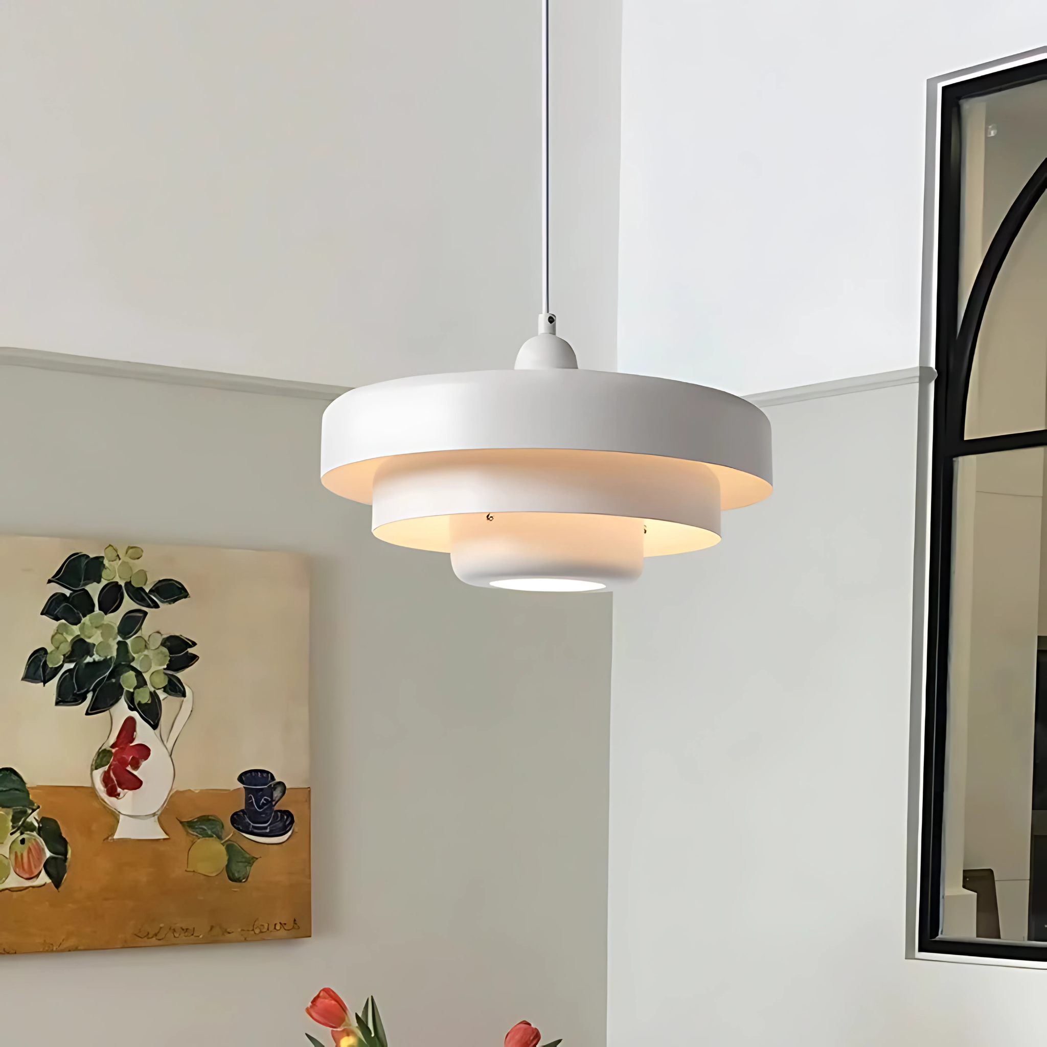 Taklampa Italia - Pendellampa retro
