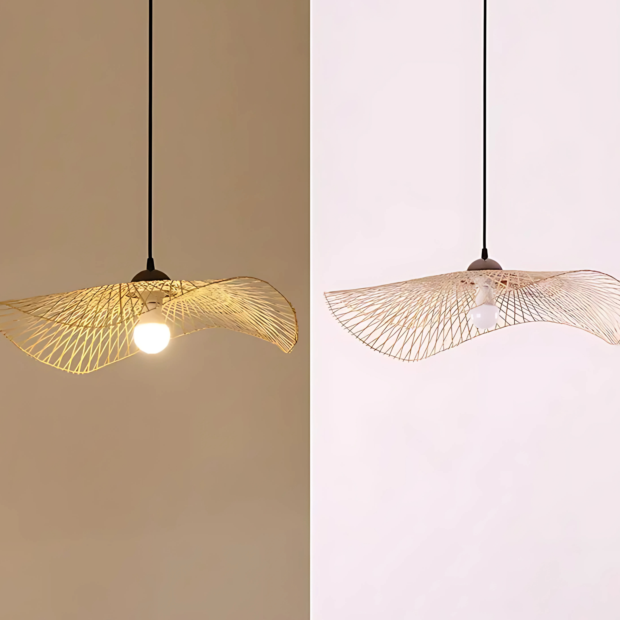 Taklampa Arbor Pendellampa Natur - Bambu