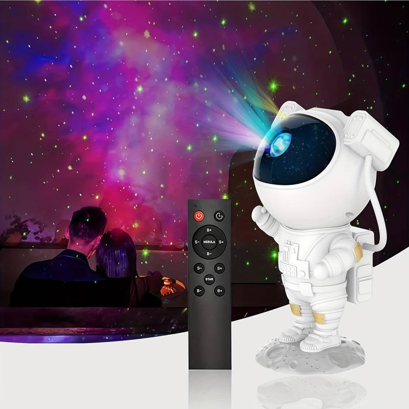 Galaxylampa astronaut - Nattlampa