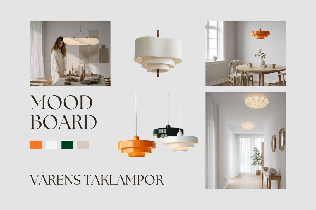 Så väljer du rätt taklampa till varje rum – komplett guide