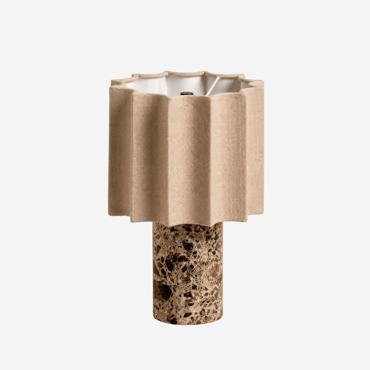 Monolit portabel bordslampa, Breccia 25 cm - Trådlös & uppladdningsbar