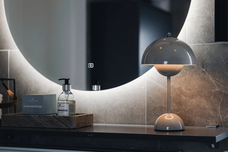 Bordslampa - Svamplampa Flowerbud - Batteridriven 5000 mAH