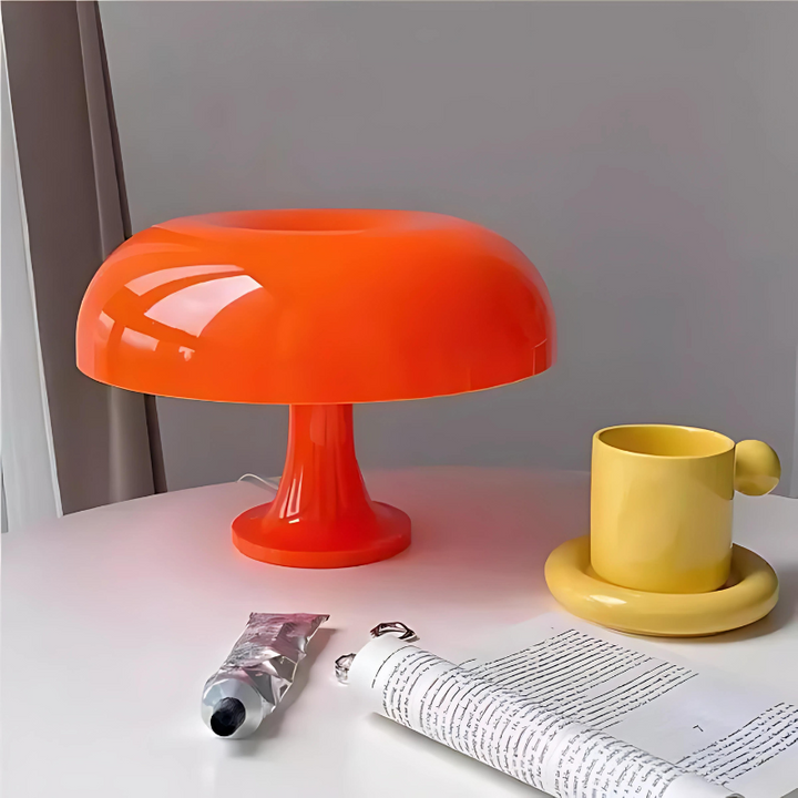 Retro bordslampa - Bauhaus svamplampa
