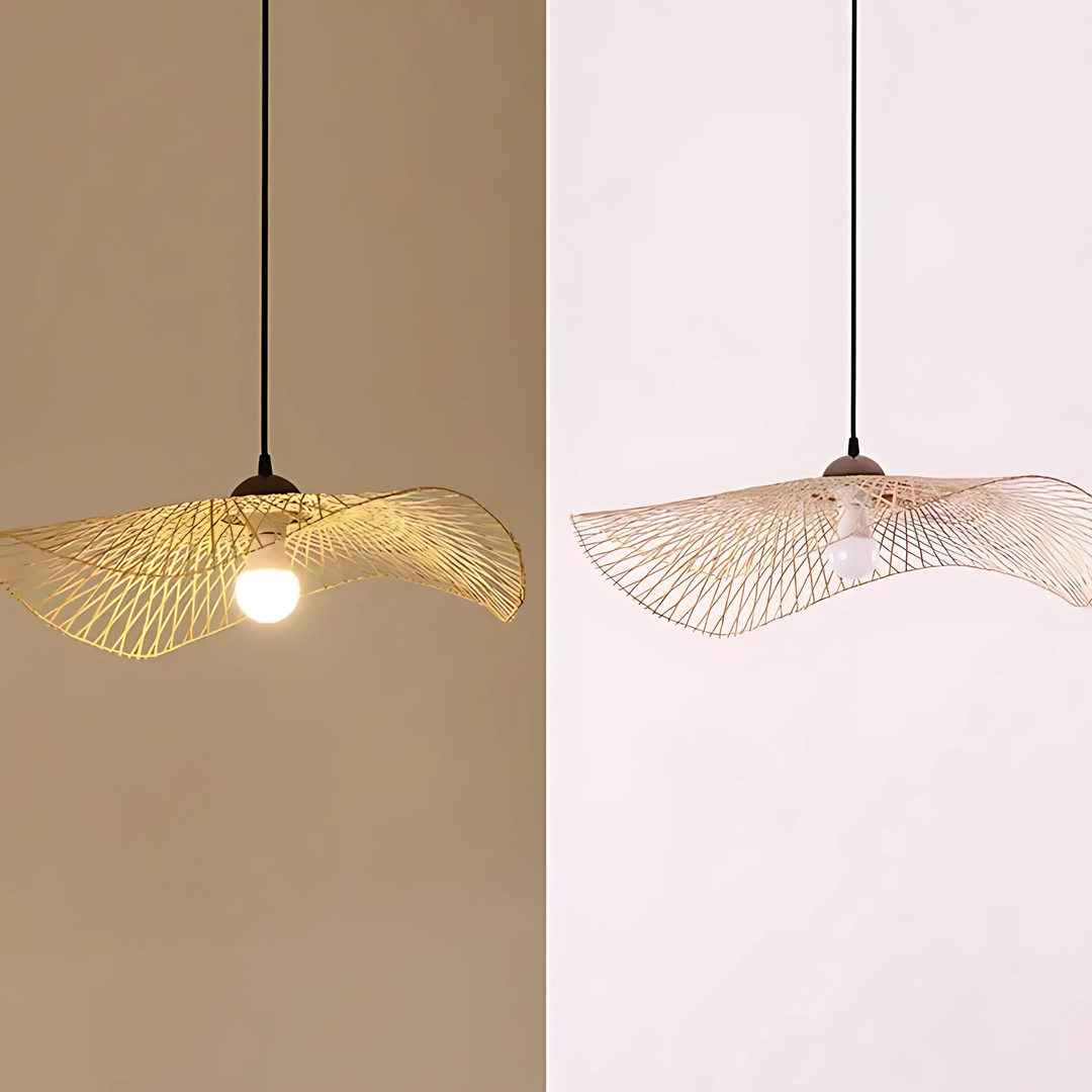Taklampa Arbor Pendellampa Natur - Bambu