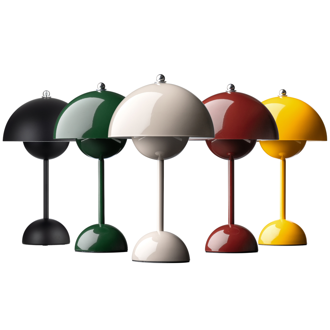 Bordslampa - Svamplampa Flowerbud - Batteridriven 5000 mAH