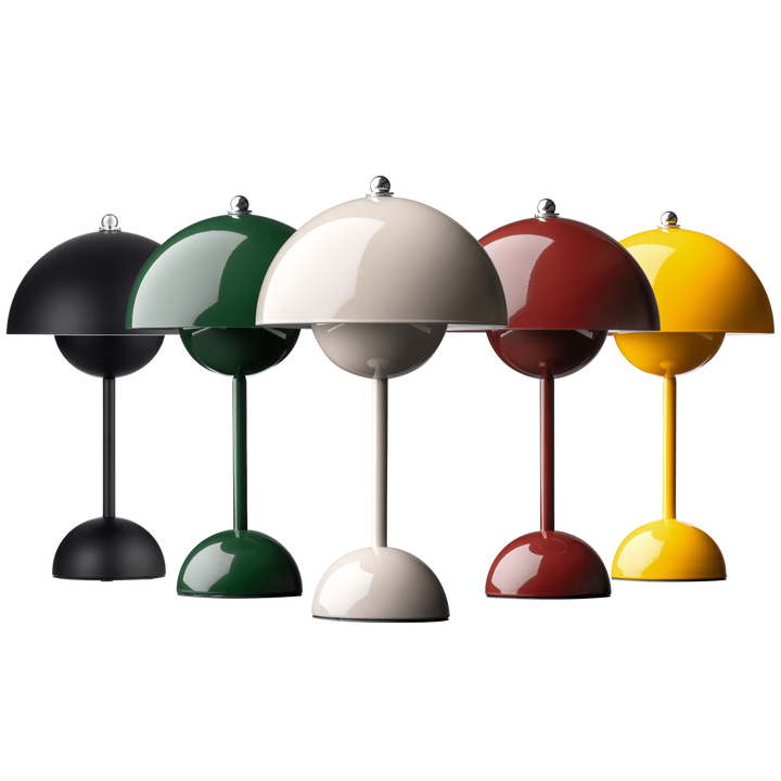 Bordslampa - Svamplampa Flowerbud - Batteridriven 5000 mAH