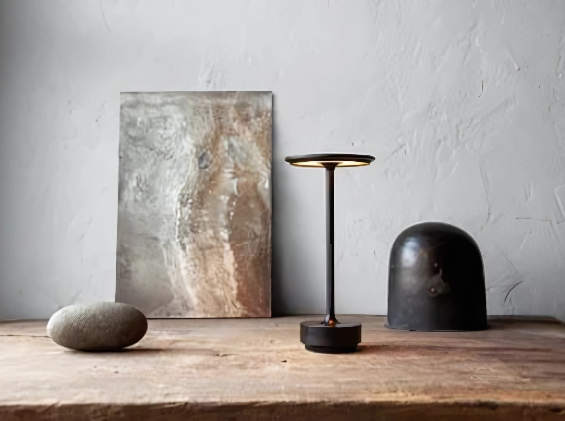 Bordslampa Iron - Portabel - Batteridriven 4000 mAH