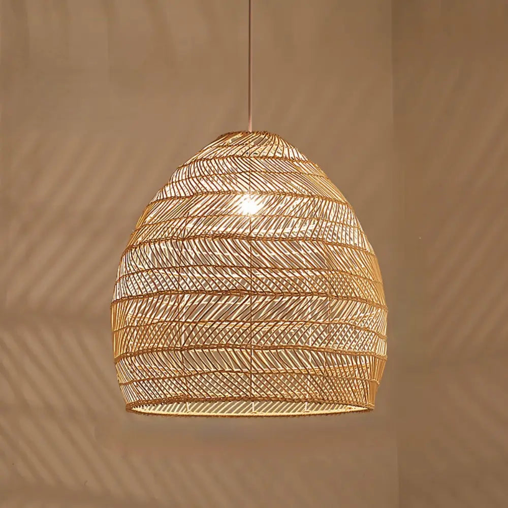 Taklampa Zenith - Pendellampa Natur - Bambu