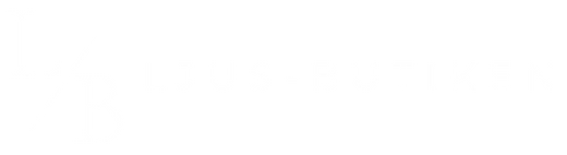 Ljus-butikens logga i vitt