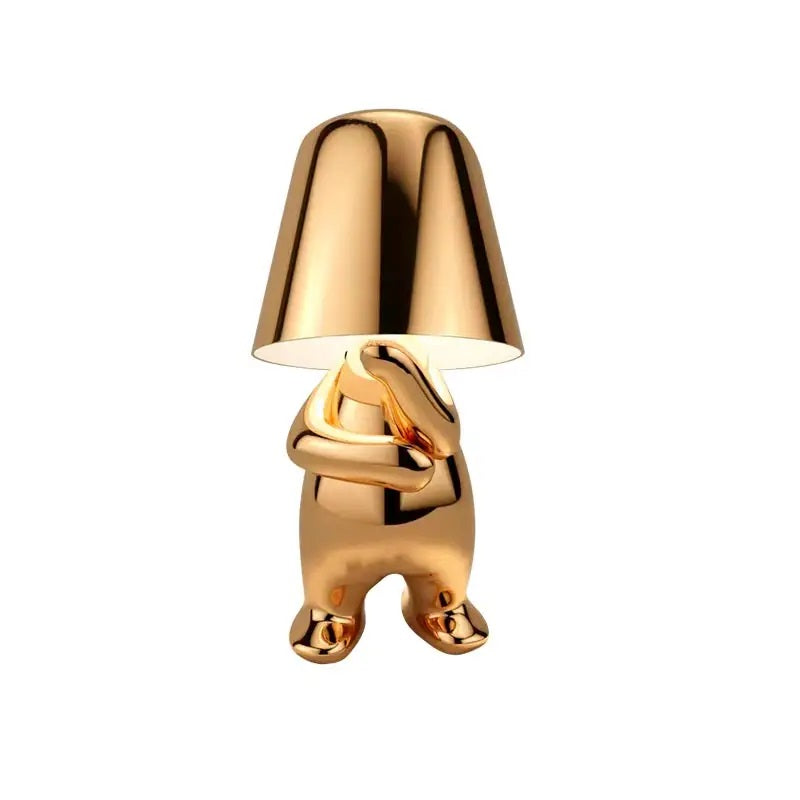 Bordslampa - Thinkerlamp guld