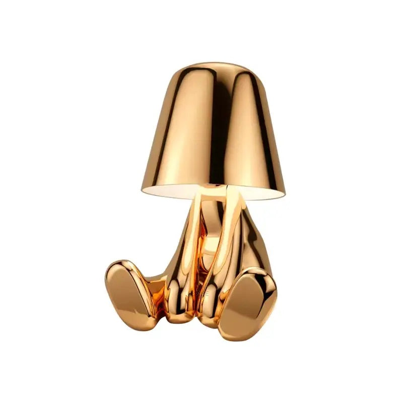 Bordslampa - Thinkerlamp guld