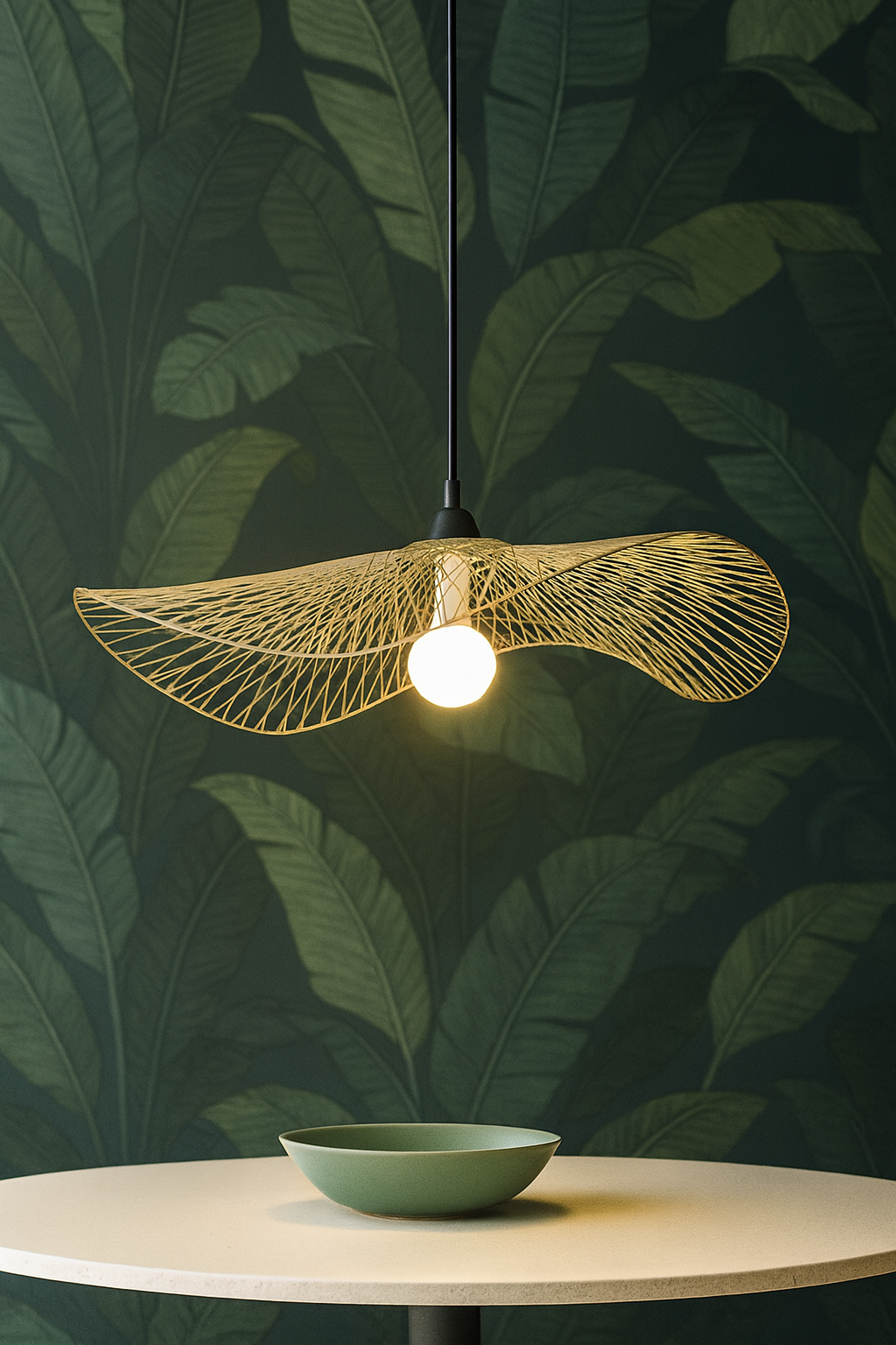 Taklampa Arbor Pendellampa Natur - Bambu