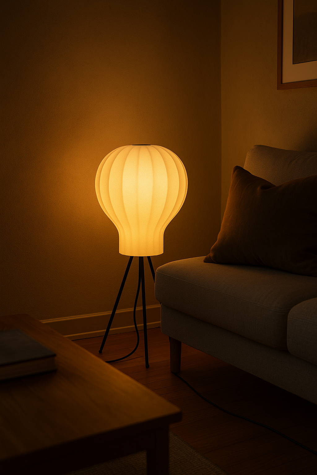 Bord- & Golvlampa Bubble 40 × 78 cm – Cacoon