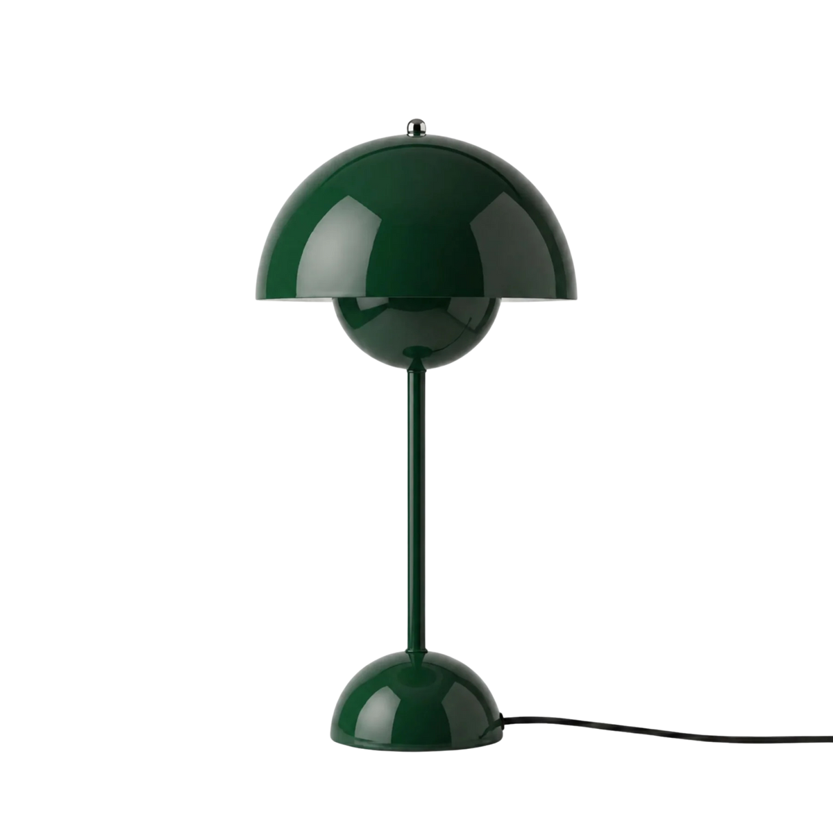 Grön Flowerbud bordslampa 42 cm med sladd i modern design