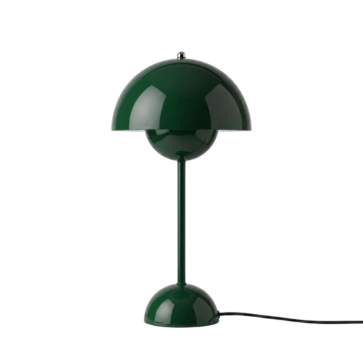 Grön Flowerbud bordslampa 42 cm med sladd i modern design