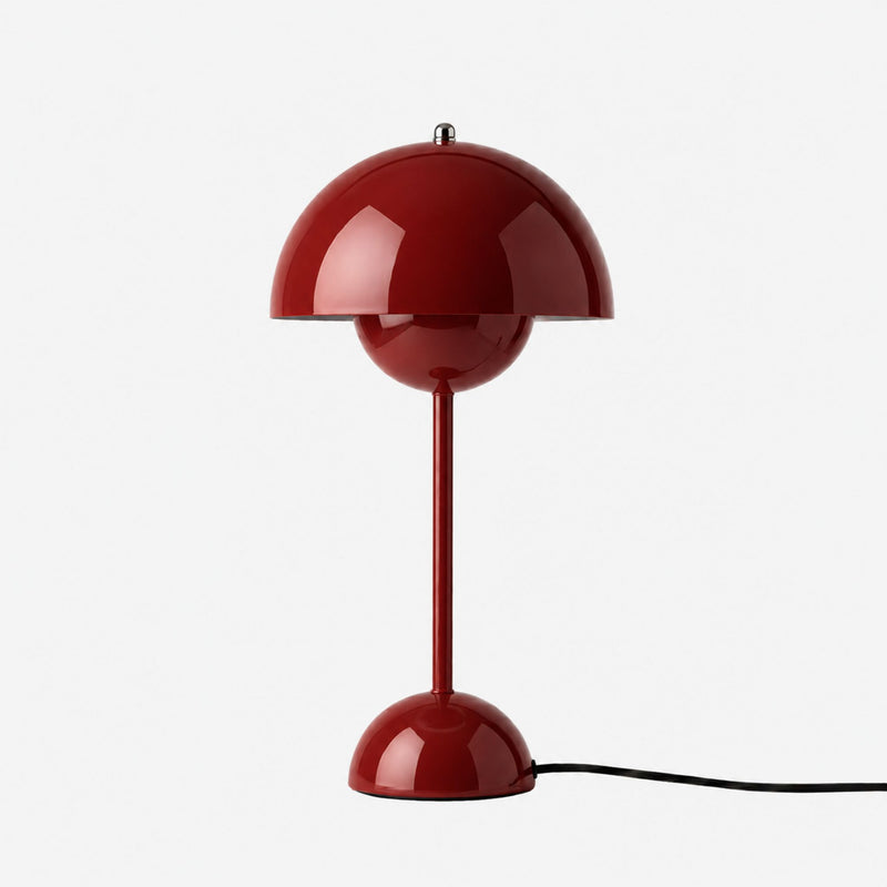 Röd Flowerbud bordslampa 42 cm med sladd – produktbild