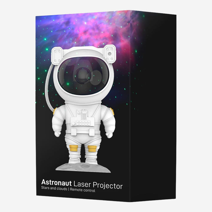 Galaxylampa Astronaut – lekfull bordslampa som projicerar galax och stjärnor för trygg  och lugn atmosfär