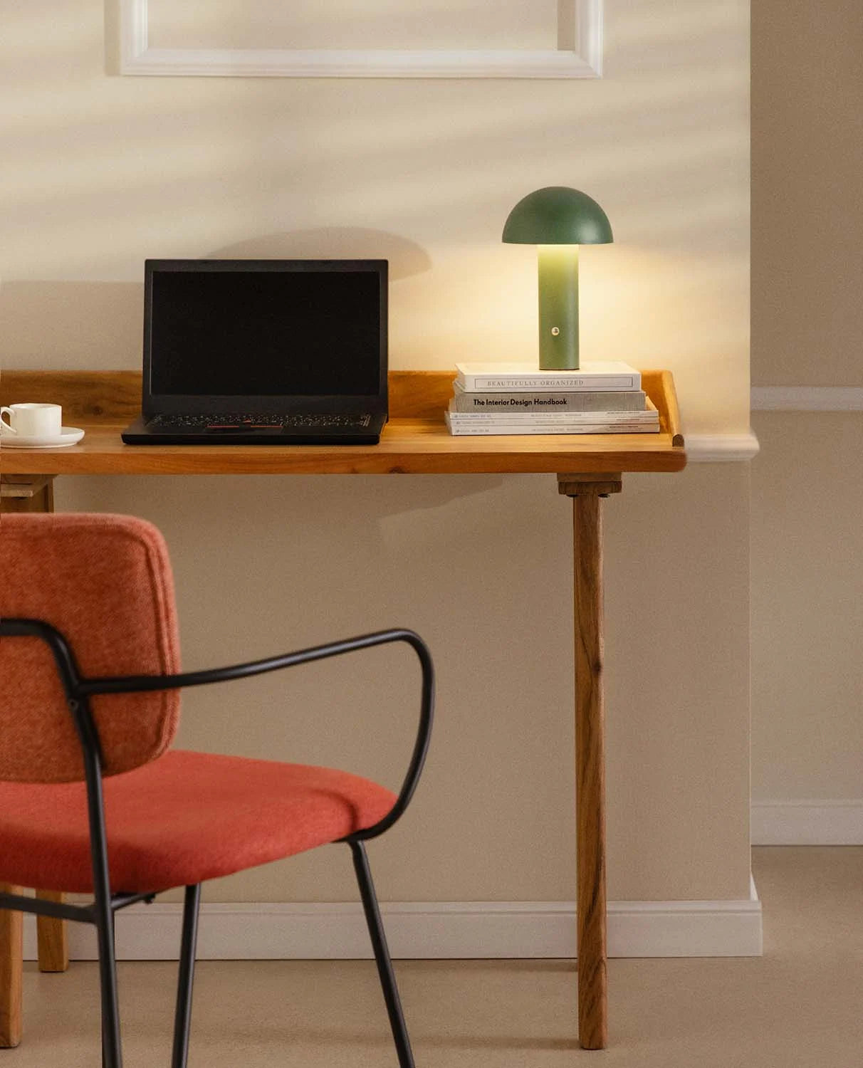 Trådlös bordslampa - svamplampa  De Mesa (Ø15 CM)