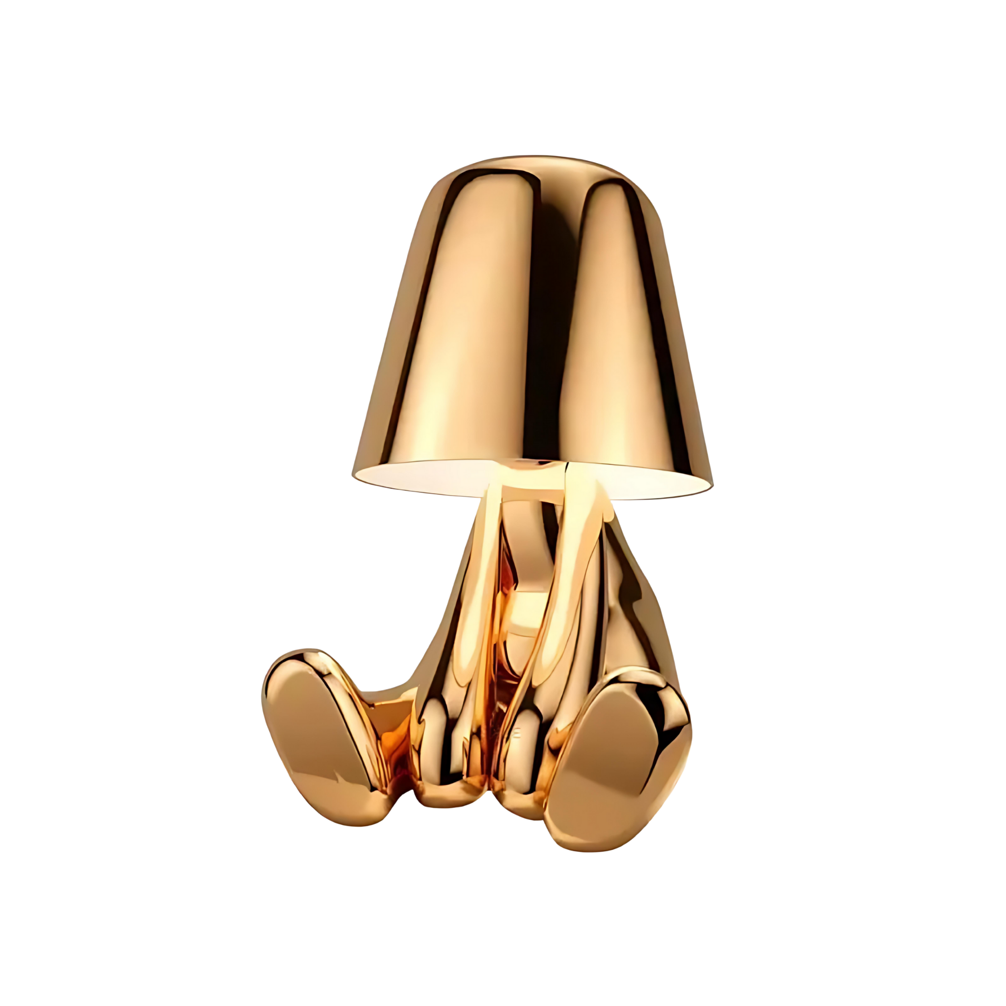 Bordslampa batteri - Thinkerlamp guld