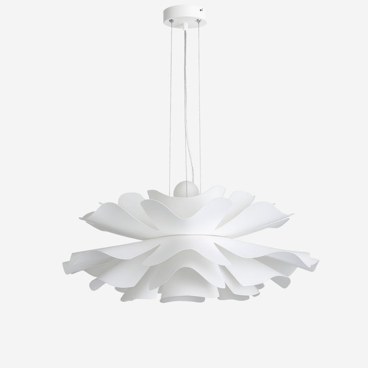 Taklampa Celeste i vit design med mjukt, diffust ljus