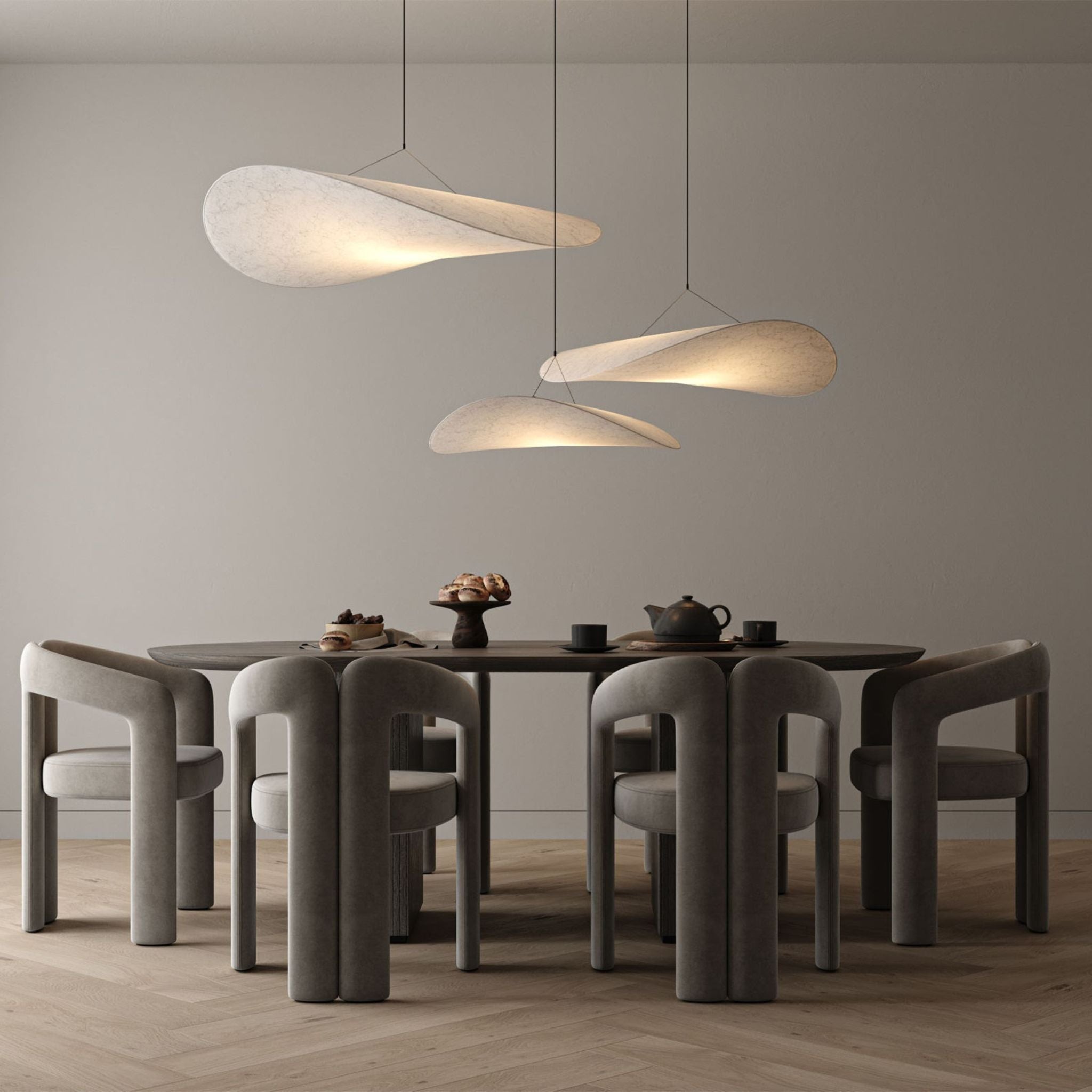 Taklampa Sailing, stämningsfull och exklusiv takbelysning för moderna hem.