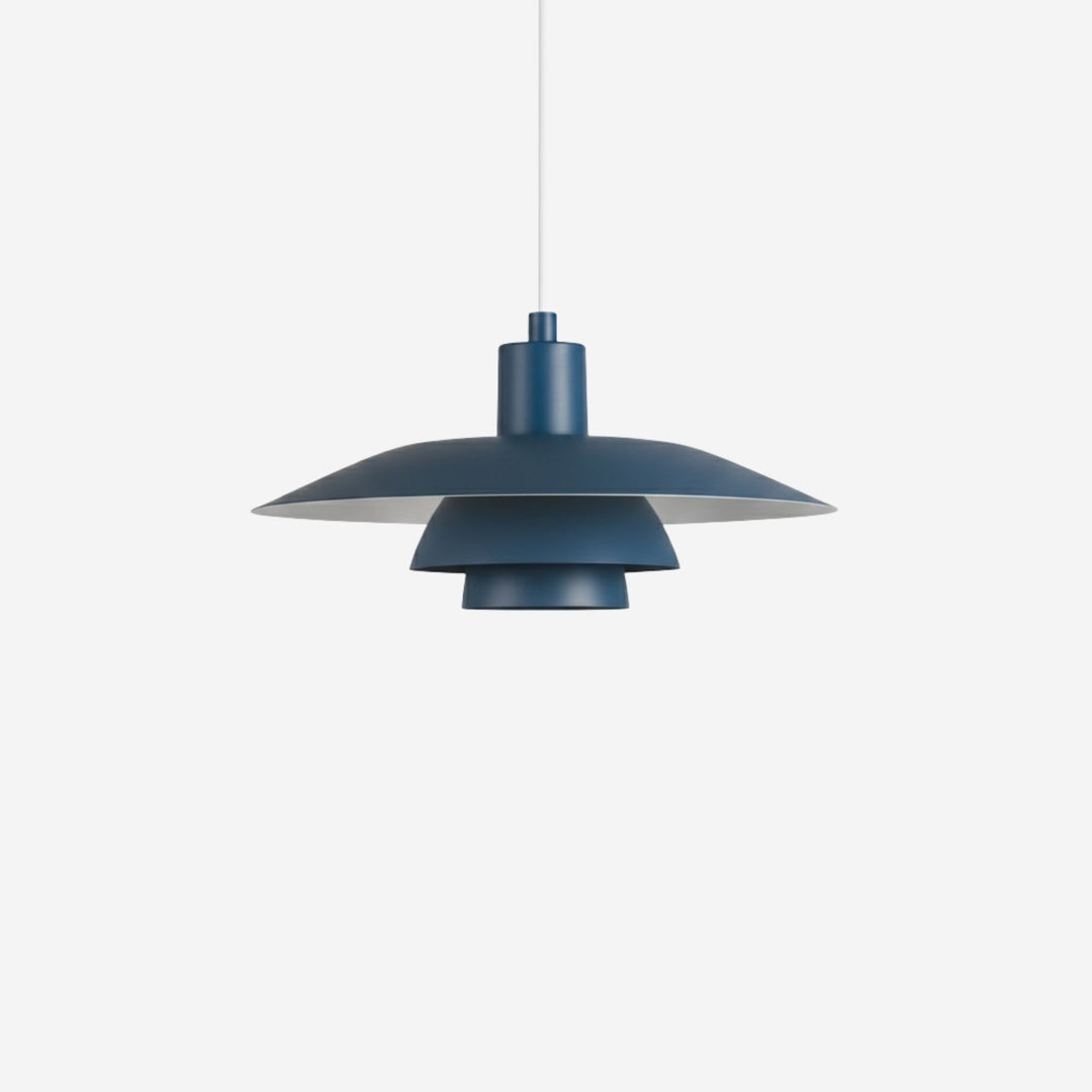 Taklampa Ufo Blå med modern skandinavisk design och mjukt nedåtriktat ljus