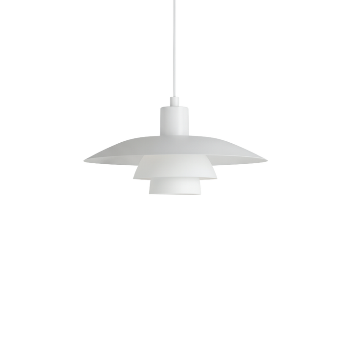 Taklampa Ufo Vit med modern skandinavisk design och mjukt nedåtriktat ljus